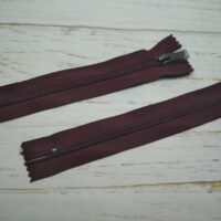 Молния обувная разъемная, витая, Т7, 50см, нейлон, 0902 бордо