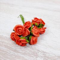 Роза букет 5632-1-4-1 красная