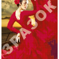 ЮМА 4267 Кармен, схема под бисер