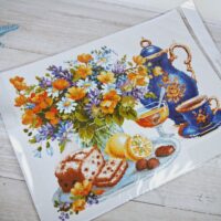 КІО 14-149 Чайний сервіз 33*45см схема для вишивки нитками