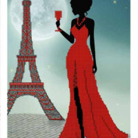 ЮМА 4179 Парижанка, схема под бисер