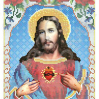 ЮМА 4170 Непорочное сердце Иисуса, схема под бисер