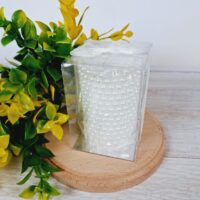 Свічка парафінова "Весільна" біла 8*5см 18-6