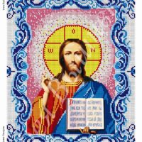 Фея Вышивки ВП-91 Иисус Христос, схема под бисер
