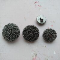 Пуговицы фигурные О-03-3 23мм темный никель