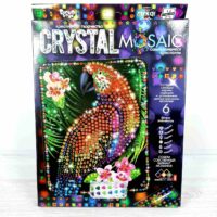 CRYSTAL MOSAIC Набір Мозаїка із кристалів Папуга DT crmk-01-05