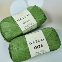 Газзал гіза (Gazzal Giza) 50г/125м 2462 зелений