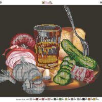 Фея Вышивки В-309 Натютморт, схема под бисер