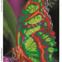 Фея Вышивки В-325 Бабочка, схема под бисер