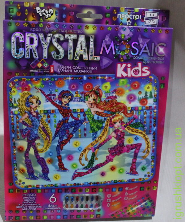 CRYSTAL MOSAIC Набір Мозаїка із кристалів Вінкс DT crmk-01-02