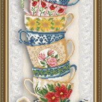 ArtSolo VKA 3078 Чашки, схема под бисер