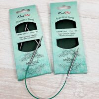 36042 KnitPro Msndful Спицы круговые укороченные d3,0мм 25см