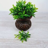 Добавка пластик Гілка Омели 7см ДК-051 10шт