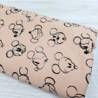 Ткань футер петля 1,6м Микки Маус