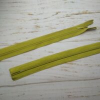 Молния потайная неразъемная, витая, Т3, 50см, нейлон, 3013 олива