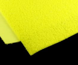 Фоамиран Плюш 2,3мм 21*29,7см 011 желтый