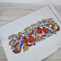 КІО 16-416 Снігурі в горобині 33*45см схема для вишивки нитками