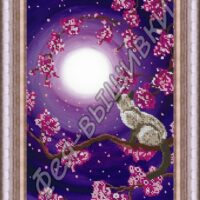 Фея Вышивки В-109 Кот на дереве, схема под бисер