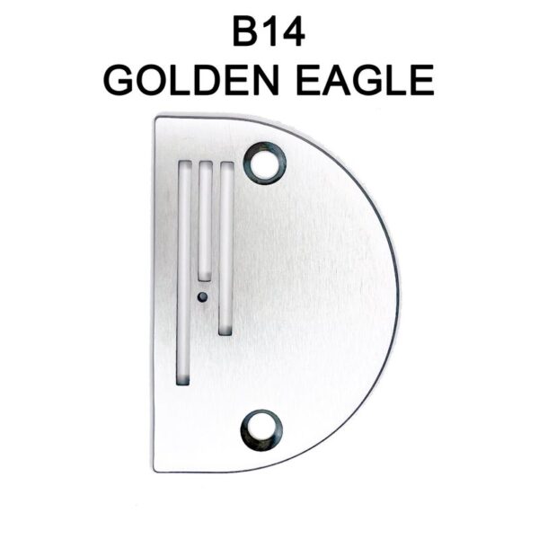 Голкова пластина B14 для універсальних промислових машин, 1,4мм, GOLDEN EAGLE 57632
