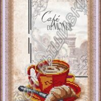 Фея Вышивки АВ-113 Кофе, схема под бисер