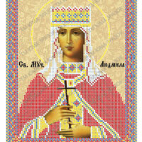 ЮМА 4111 Св. Людмила, схема под бисер