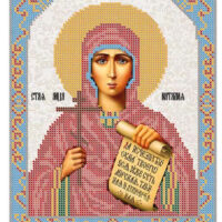 ЮМА 4100 Св. Наталия, схема под бисер