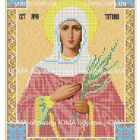ЮМА 4101 Св. Татьяна, схема под бисер