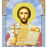 ЮМА 498 Св. Князь Александр, схема под бисер