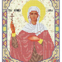 ЮМА 496 С в. Дарья, схема под бисер