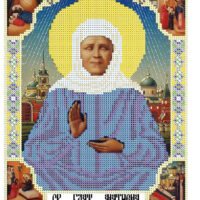 ЮМА 497 Св. Матрона, схема под бисер