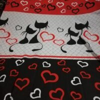 Хлопковая ткань (бязь Gold) 220см Мартовские коты