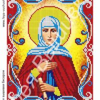 Фея Вышивки АТ-9 Св. Анна, схема под бисер