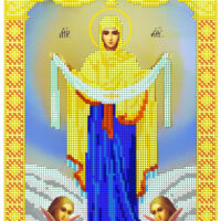 ЮМА 489 Покров Св. Богородицы, схема под бисер