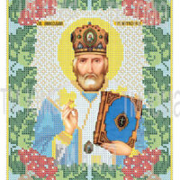 ЮМА 4155 Св. Николай Чудотворец схема под бисер
