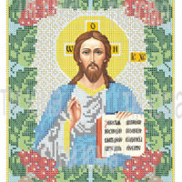 ЮМА 4153 Господь Вседержитель схема под бисер