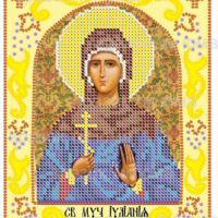 ЮМА 5110 Иулиания, схема под бисер