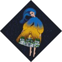 AMO7240 Алмазная мозаика - Берегиня Софиевская 40*40см