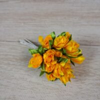 Букет тюльпанів 1*2*7см 10шт апельсин