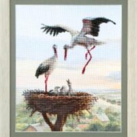 Crystal Art ВТ-240 Шелест листьев, набор для вышивания нитками