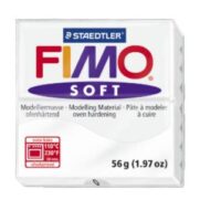 Полимерная глина Fimo Soft 0 белый 57г