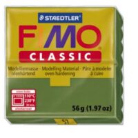 Полимерная глина Fimo Classic 57 зеленый 56г