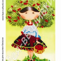 Фея Вышивки КР-127 Украиночка, схема под бисер