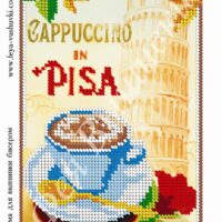 Фея Вышивки КР-119 Капучино, схема под бисер