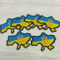 Терпоаплікація Карта України 6*4,5см