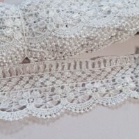 Мереживо макраме 5,0см "Ванесса" біле Km-V
