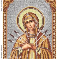 Фея Вышивки ВП-266 Б.М. Семистрельная, схема под бисер