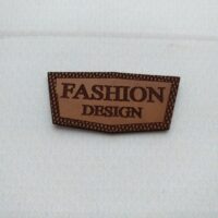 Бирка-лейба FASHION 31 35*17мм коричневая