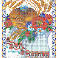ЮМА 4260 Хлеб Соль, схема под бисер