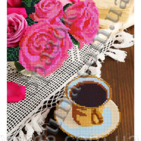 ЮМА 4387 Кофе для нее, схема под бисер