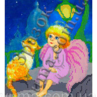 ЮМА 4222 весы, схема под бисер